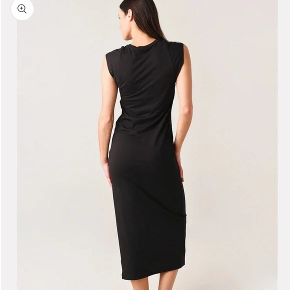 NWOT Frame Le Muscle Maxi Pima Cotton Black - Size XS - Picture 4 of 9